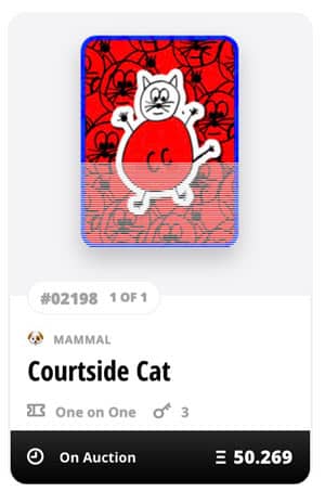 Courtside Cat token