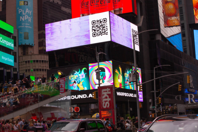 Times Square gets an NFT makeover